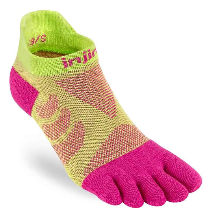 Injinji Womens Ultra Run Midweight - Padded Toes - No show