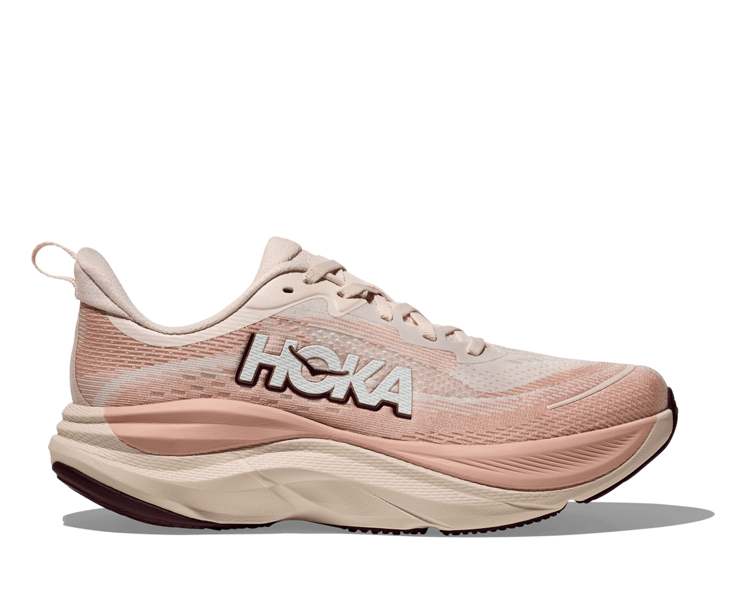 Hoka Skyflow - Women's Wide - Rose Cream/Rose Latte - Run Vault