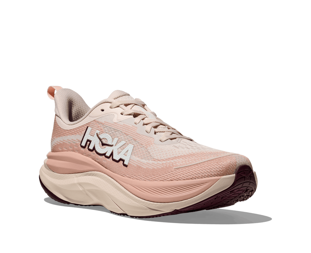 Hoka Skyflow - Women's Wide - Rose Cream/Rose Latte - Run Vault