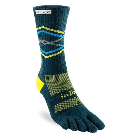 Injinji TRAIL 2.0 Midweight Crew (Unisex) - Run Vault