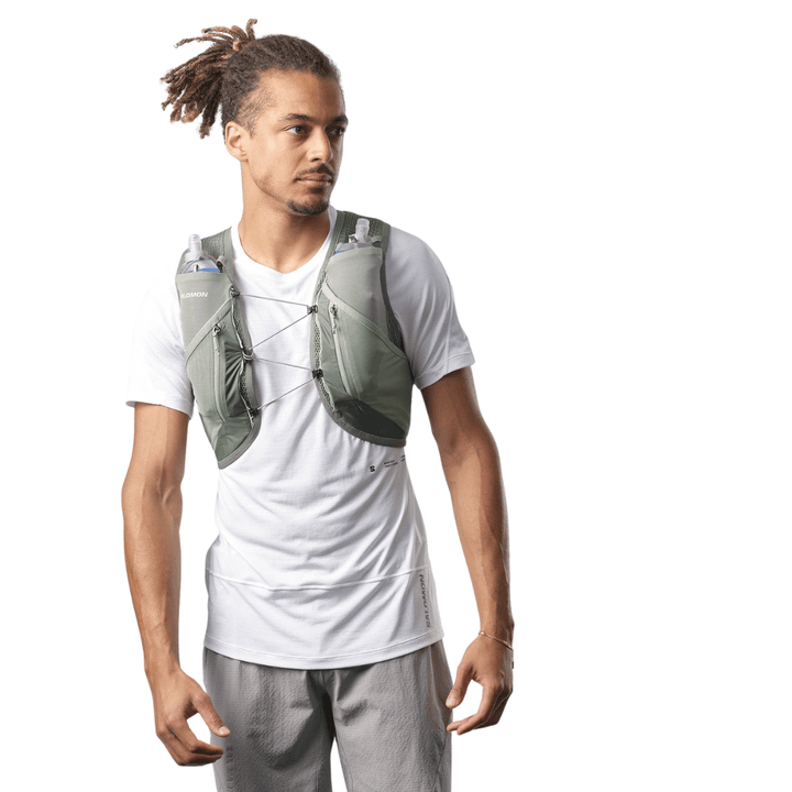 Salomon - Active Skin 12 Set Hydration Vest (Unisex) - Run Vault