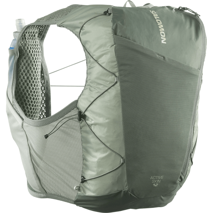 Salomon - Active Skin 12 Set Hydration Vest (Unisex) - Run Vault