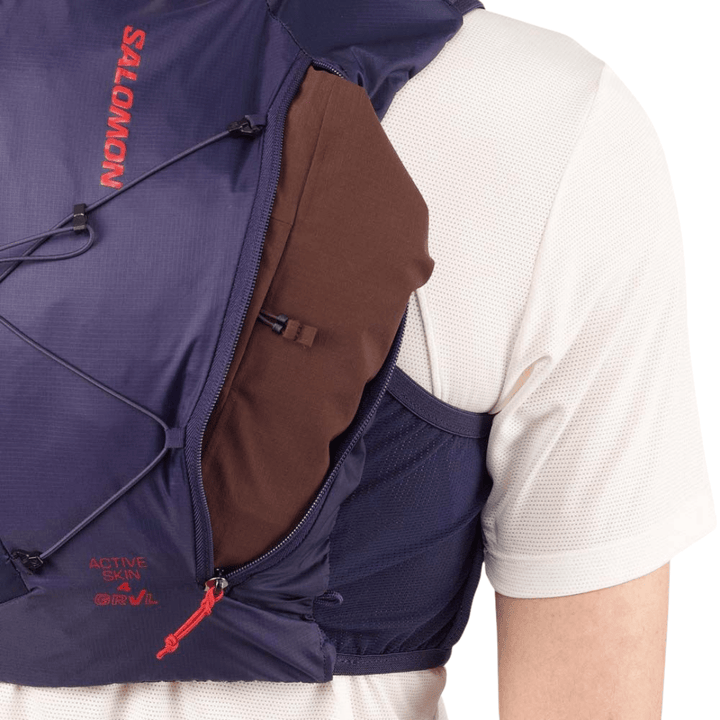 Salomon - Active Skin 4 GRVL Set Hydration Vest (Unisex) - Run Vault