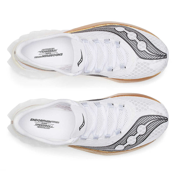 Saucony Endorphin Pro 4 - Men's - White/Gold - Run Vault