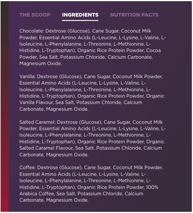 Tailwind Recovery Mix - Run Vault