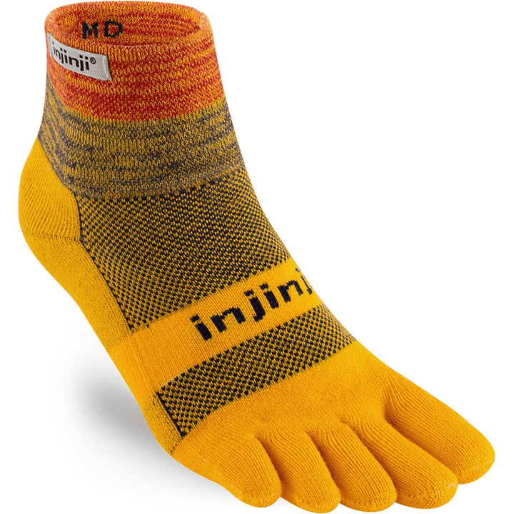 Injinji TRAIL 2.0 Midweight Mini-Crew (Unisex) - Run Vault