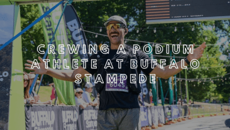 Crewing a Podium Athlete at Buffalo Stampede - Run Vault