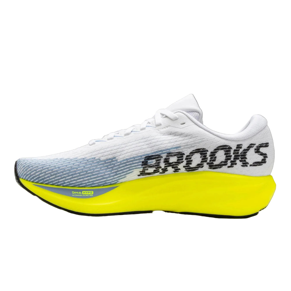 Brooks Ghost AMP Men's White/Blue/Nightlife - main