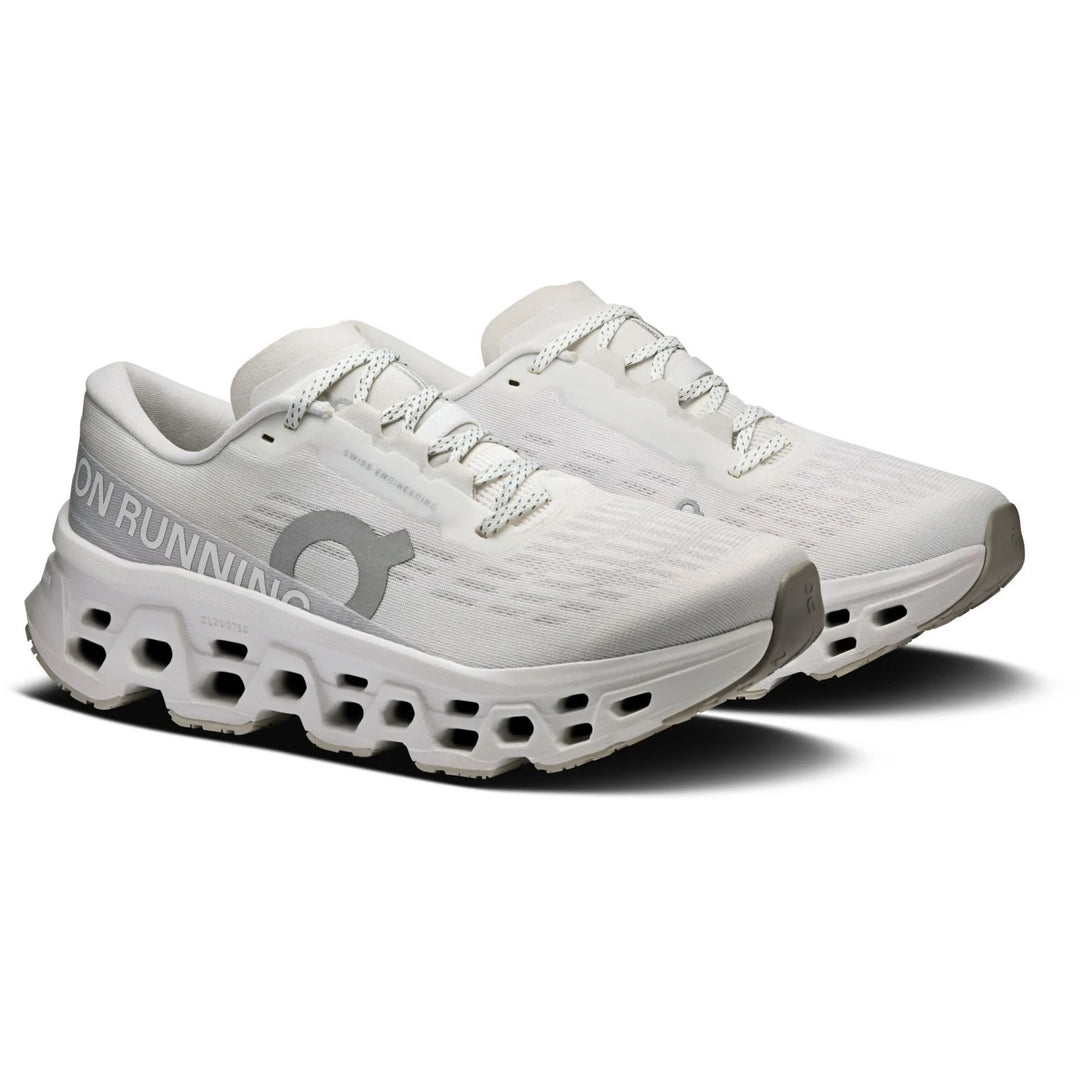On Cloudmonster 3 Women's White/Wolf