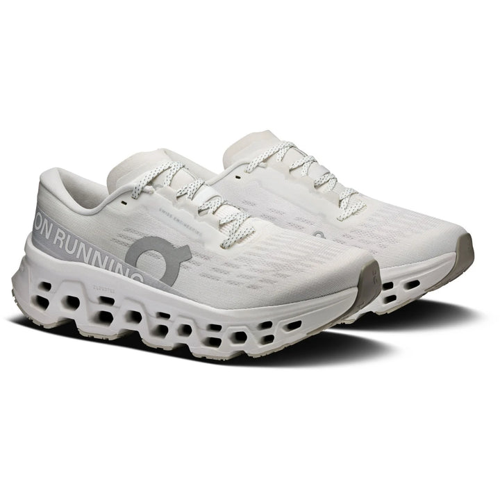 On Cloudmonster 3 Women's White/Wolf