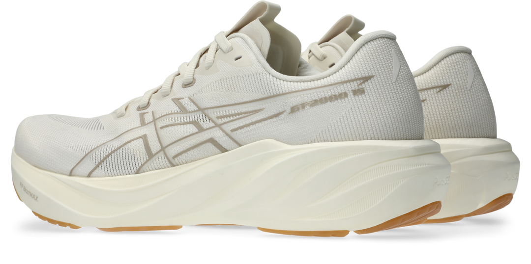 Asics GT-2000 15 Men's Birch/Cream pair front three-quarter view