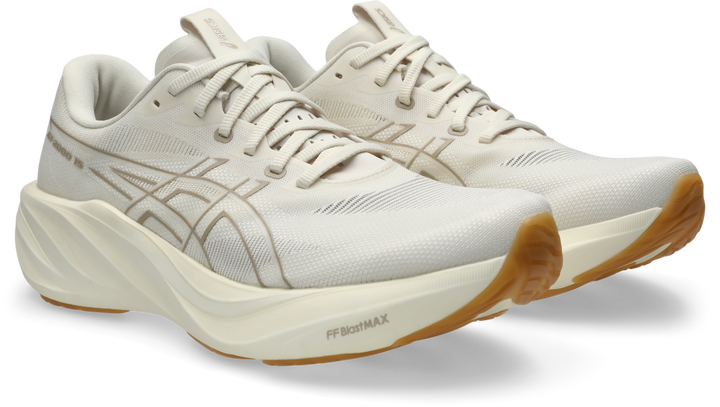 Asics GT-2000 15 Men's Birch/Cream rear three-quarter view