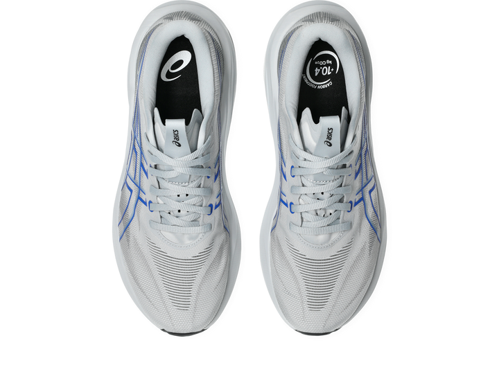 Asics GT-2000 15 Men's 2E Wide Piedmont Grey/Neon Blue top view