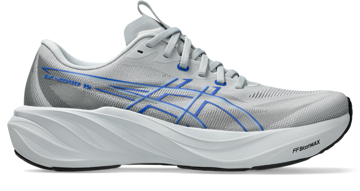 Asics GT-2000 15 Men's 2E Wide Piedmont Grey/Neon Blue lateral right view