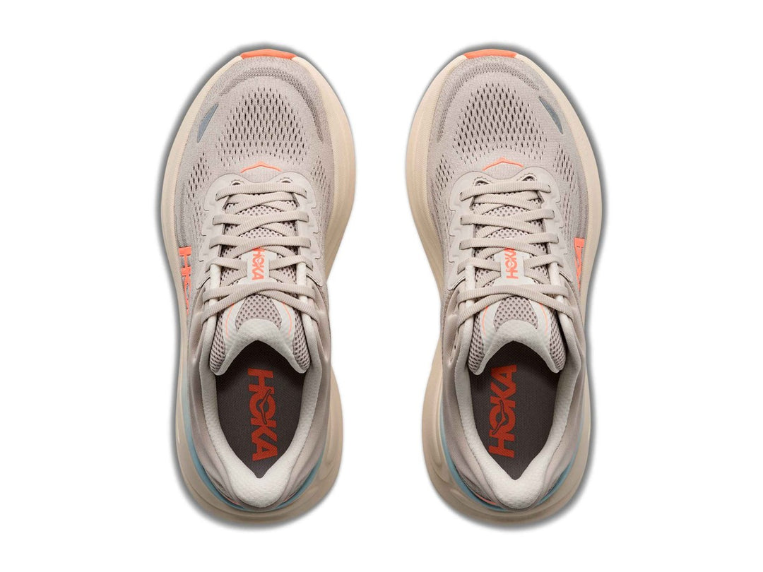 Hoka Bondi 9 Wide 1D Women's River Rock Grey/Mineral Ore - Run Vault