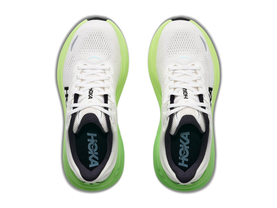 Hoka Bondi 9 Women's White/Tart Apple
