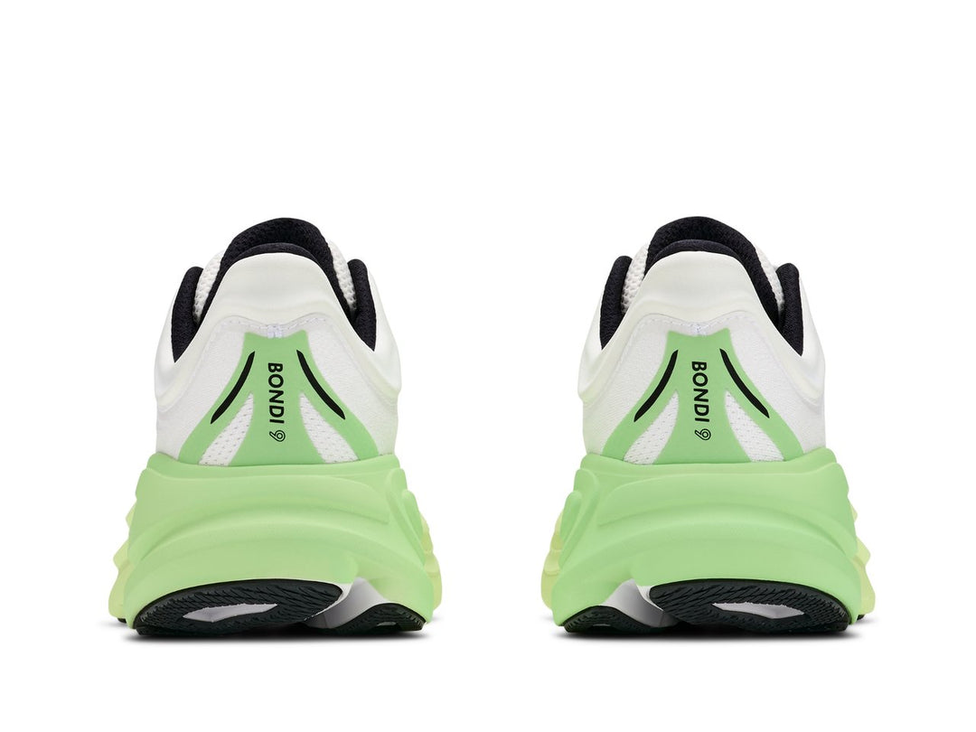 Hoka Bondi 9 Women's White/Tart Apple