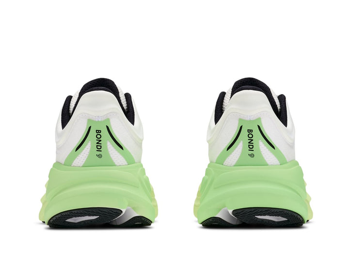 Hoka Bondi 9 Women's White/Tart Apple