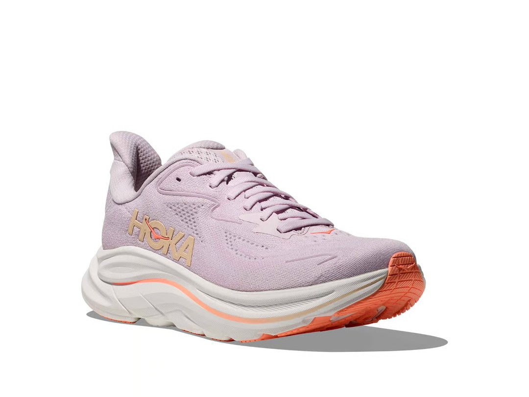 Hoka Clifton 10 Women's Lilac Cream/Tangerine Glow