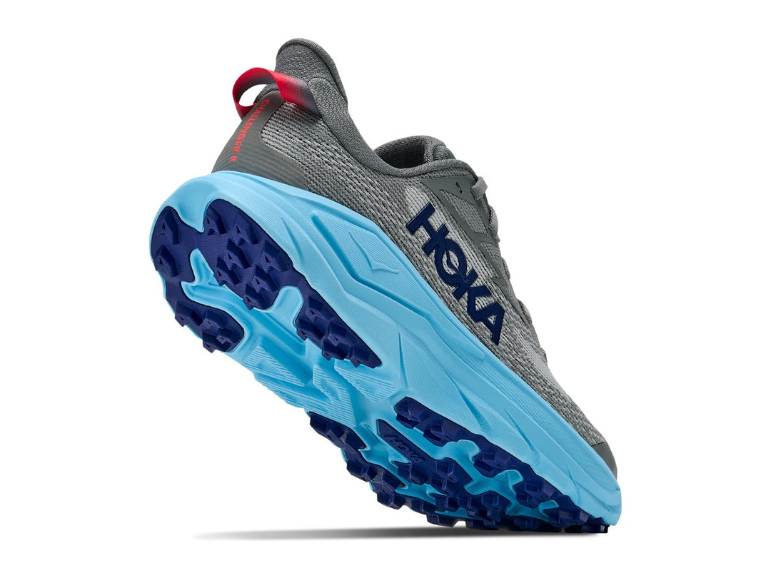 Hoka Challenger 8 Wide 1D Women's Galactic Grey/Soaring Blue