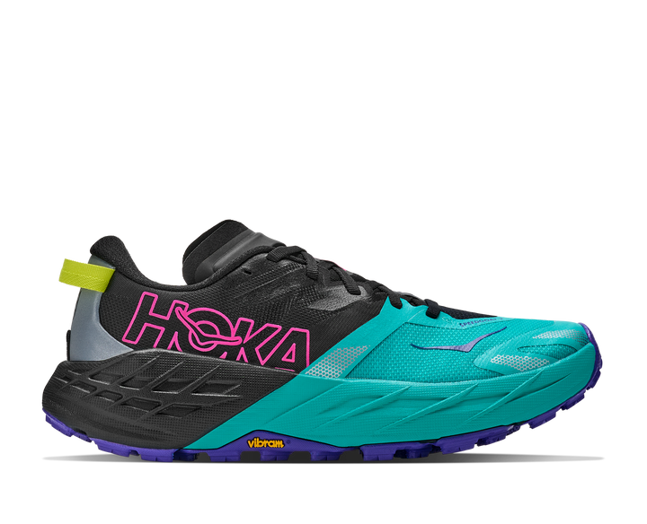 Hoka Speedgoat 7 Women's Black/Electric Aqua