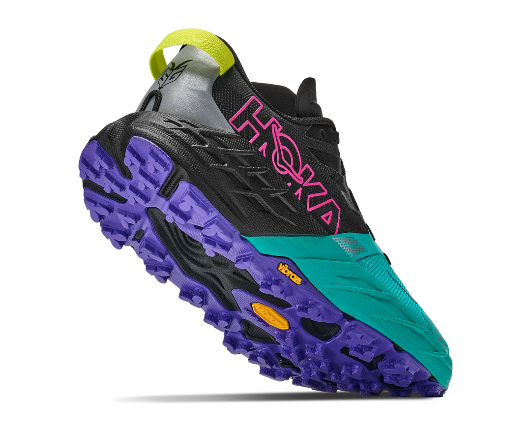 Hoka Speedgoat 7 Women's Black/Electric Aqua