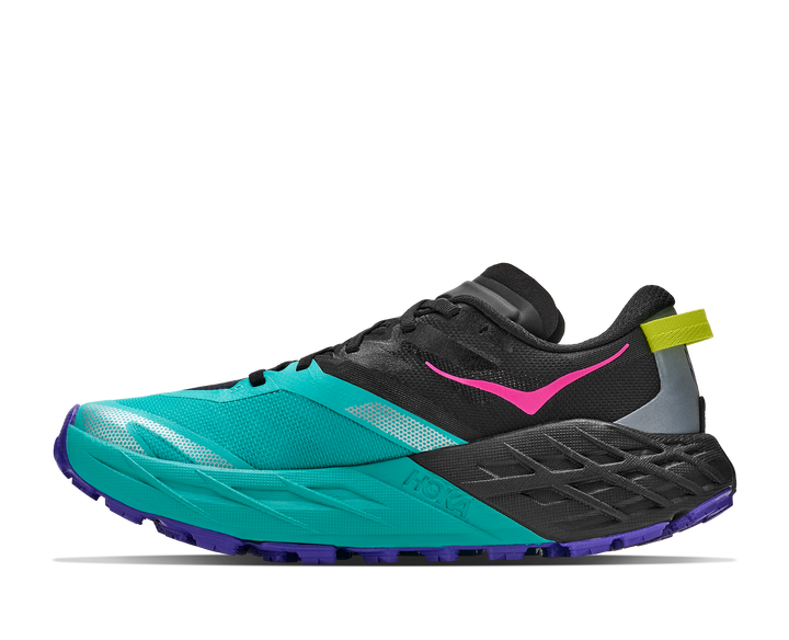 Hoka Speedgoat 7 Women's Black/Electric Aqua