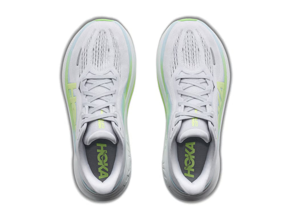 Hoka Clifton Pro Wide Women's Cosmic Grey/Neon Yuzu