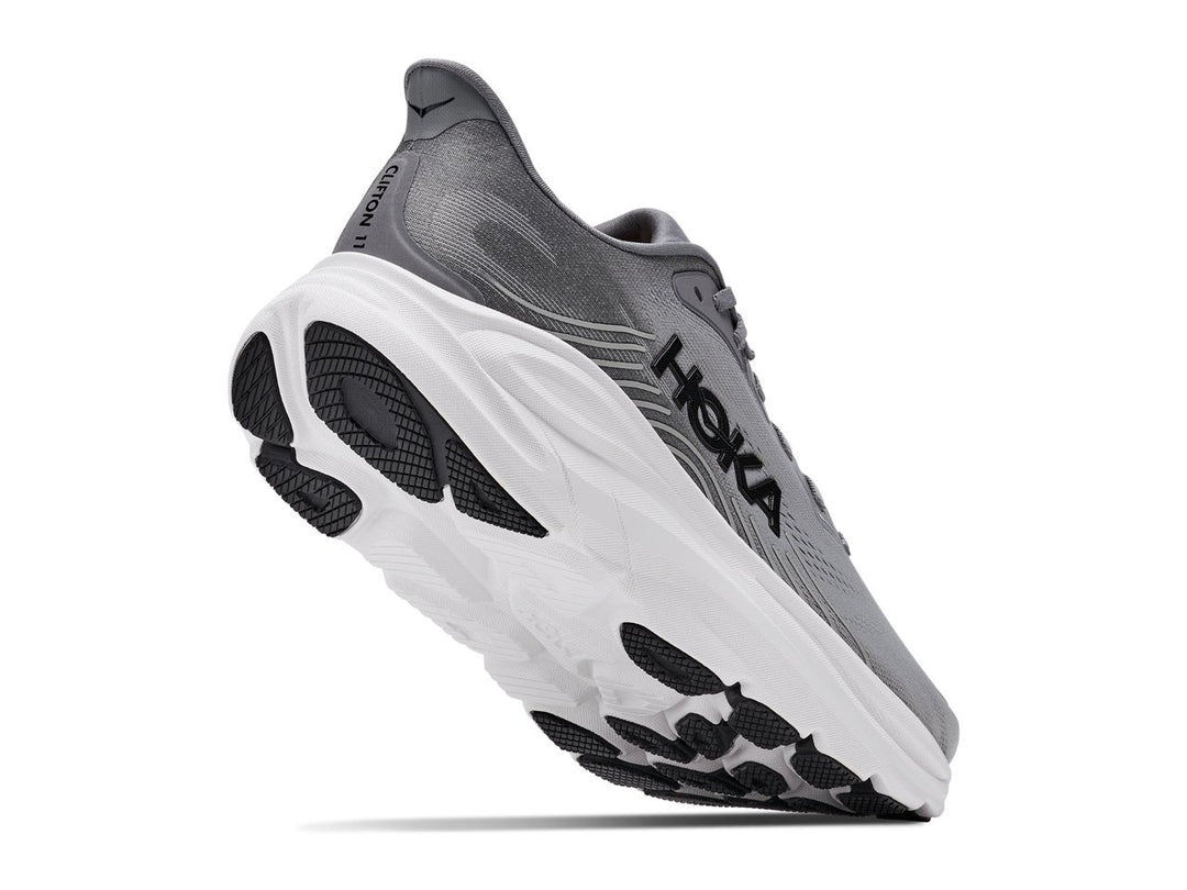 Hoka Clifton 11 Wide 2E Men's Galactic Grey/Stellar Grey