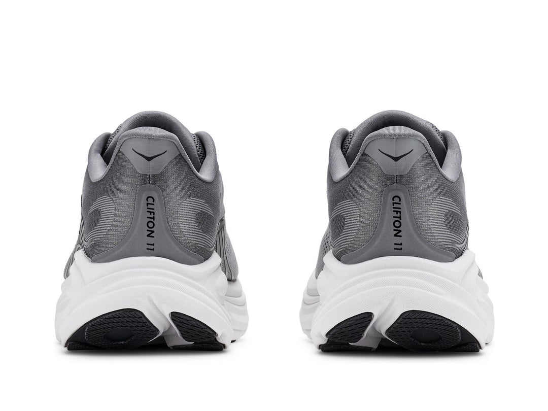 Hoka Clifton 11 Wide 2E Men's Galactic Grey/Stellar Grey