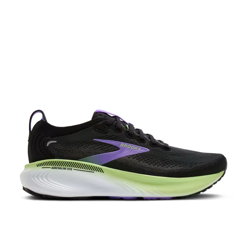 Brooks Adrenaline GTS 25 Womens Black/Pearl/Purple