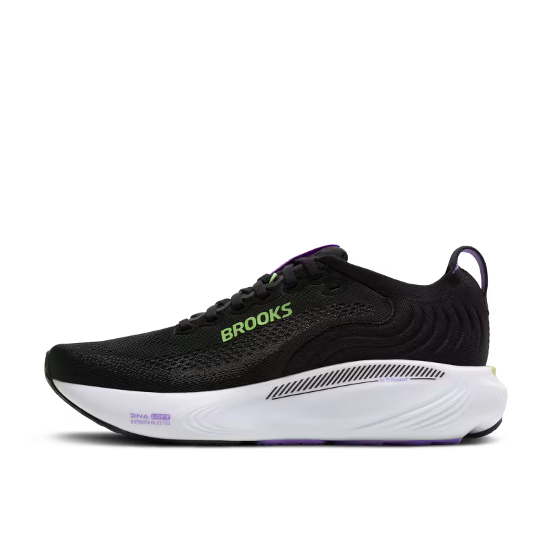 Brooks Adrenaline GTS 25 Womens Black/Pearl/Purple