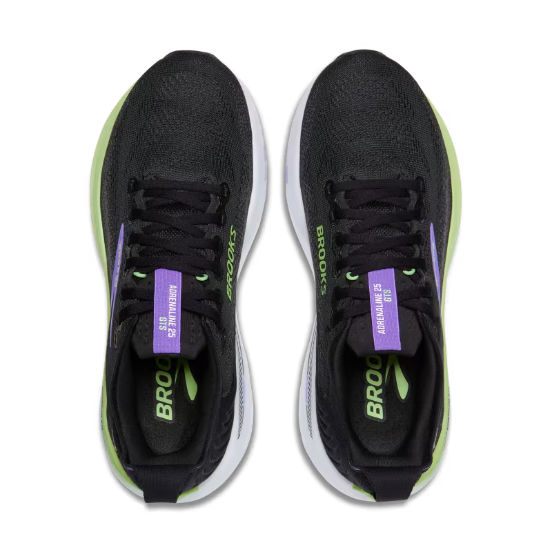Brooks Adrenaline GTS 25 Womens Black/Pearl/Purple