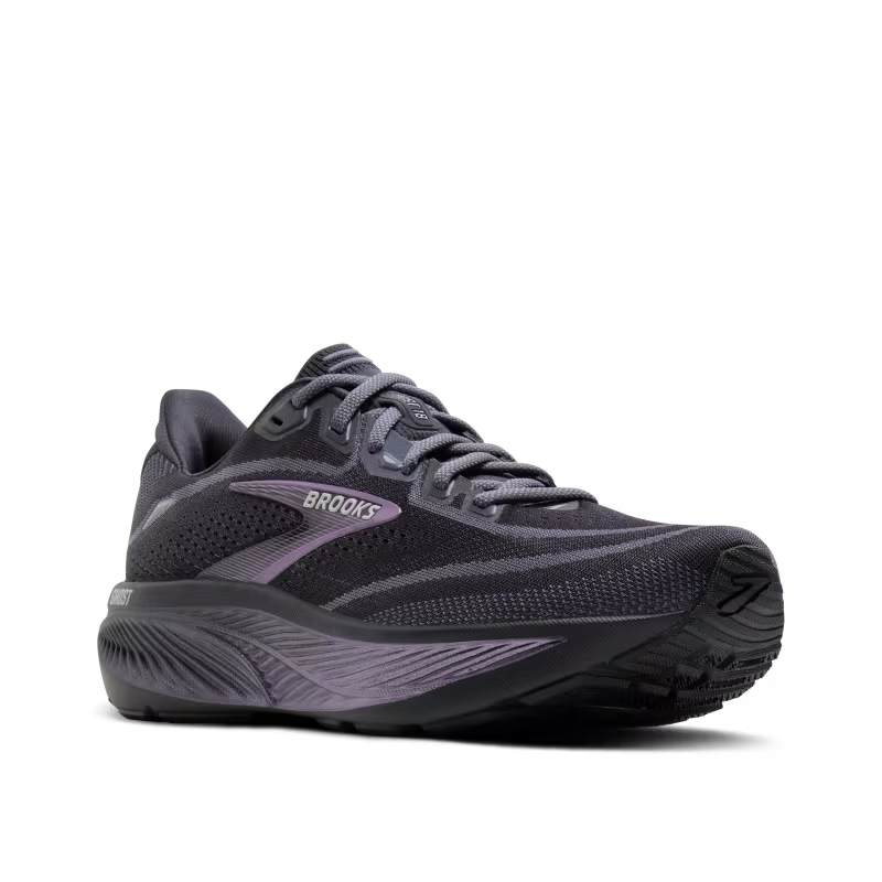 Brooks Ghost 18 Women's Ebony/Folkestone/Metallic WIDE 1D