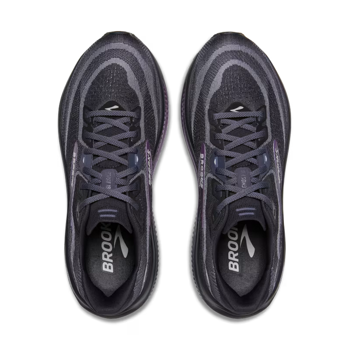 Brooks Ghost 18 Women's Ebony/Folkestone/Metallic WIDE 1D
