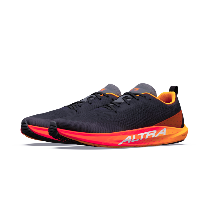 Altra Vanish Pulse Black/Orange Pop - angle 4
