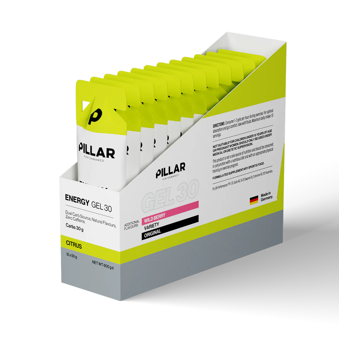 Pillar Performance Energy Gel 30 - Box of 12