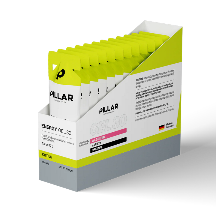 Pillar Performance Energy Gel 30 - Box of 12