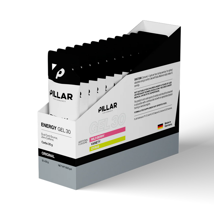 Pillar Performance Energy Gel 30 - Box of 12