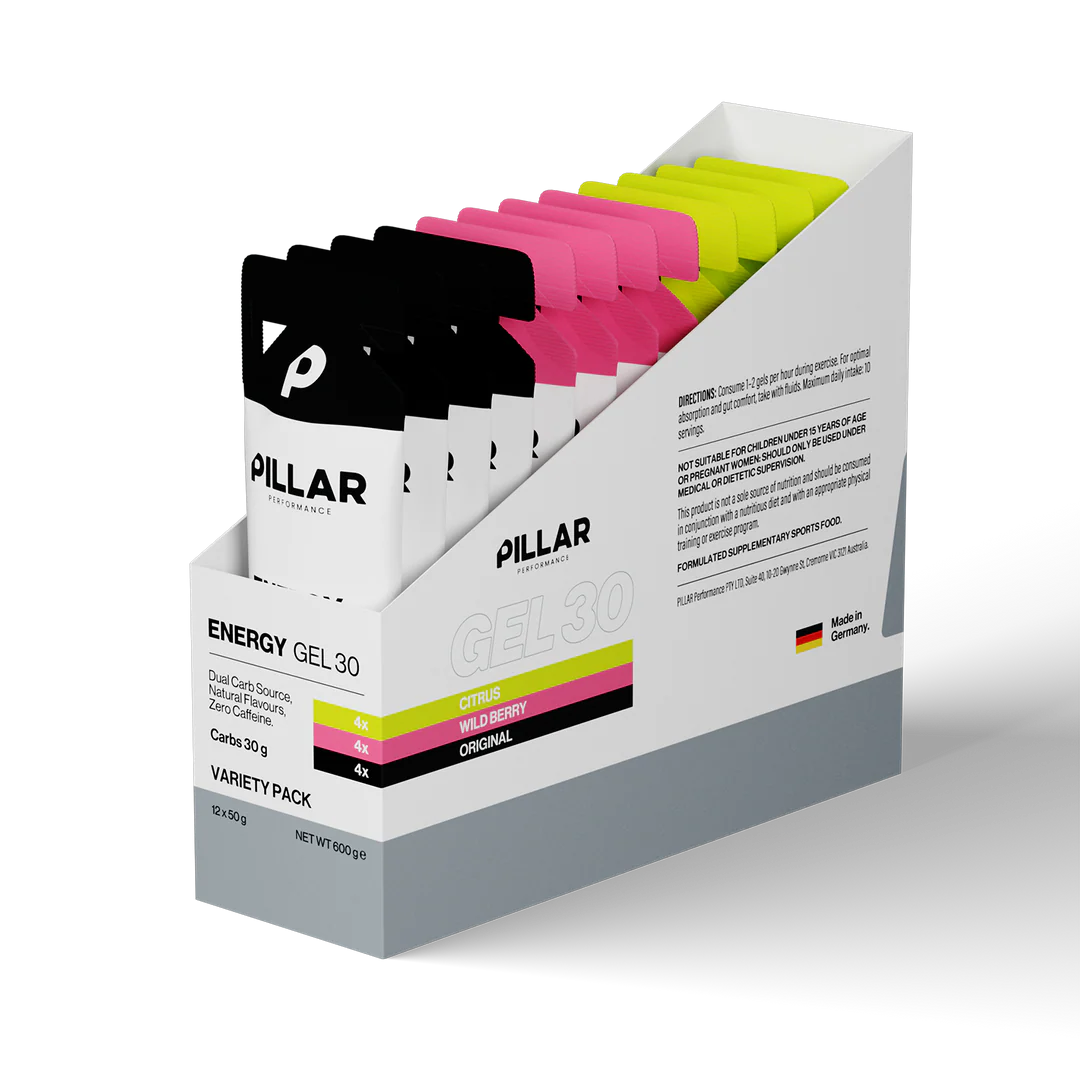 Pillar Performance Energy Gel 30 - Box of 12