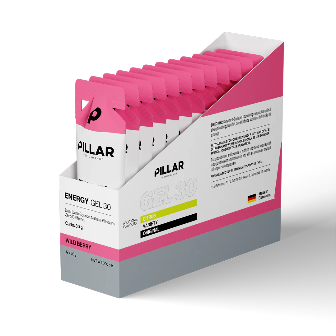 Pillar Performance Energy Gel 30 - Box of 12