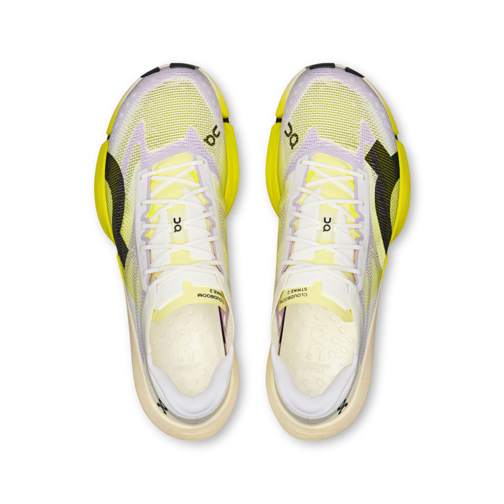 On Cloudboom Strike 2 Unisex White/Lime
