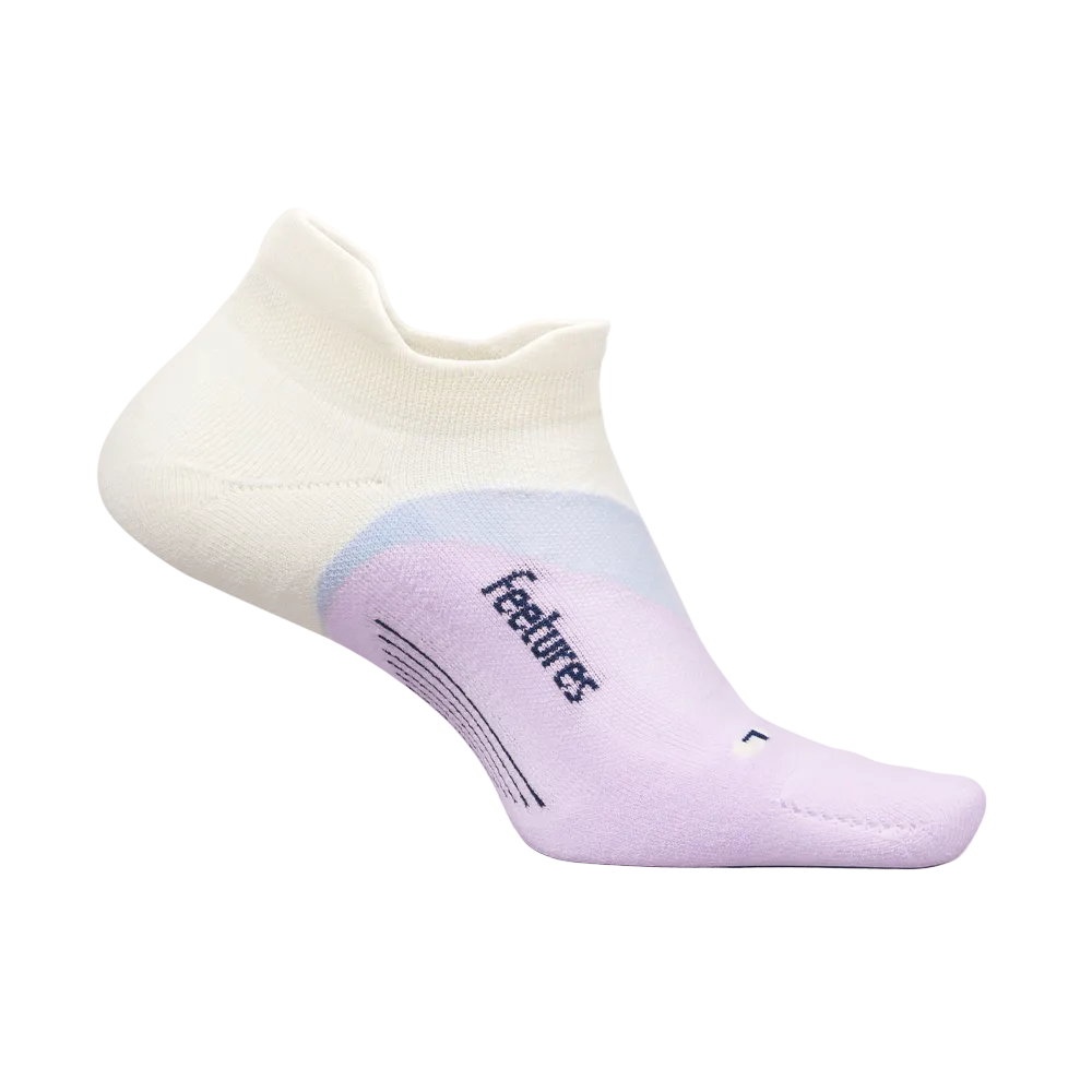 Feetures Elite Light Cushion No-Show Tab - Lilac Breeze - Run Vault