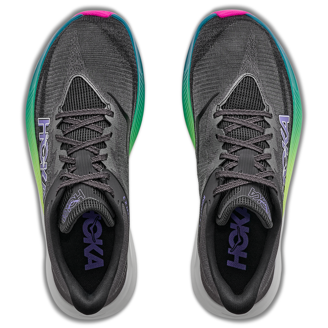 Hoka Rocket X 3 Unisex Black/Neon Nebula