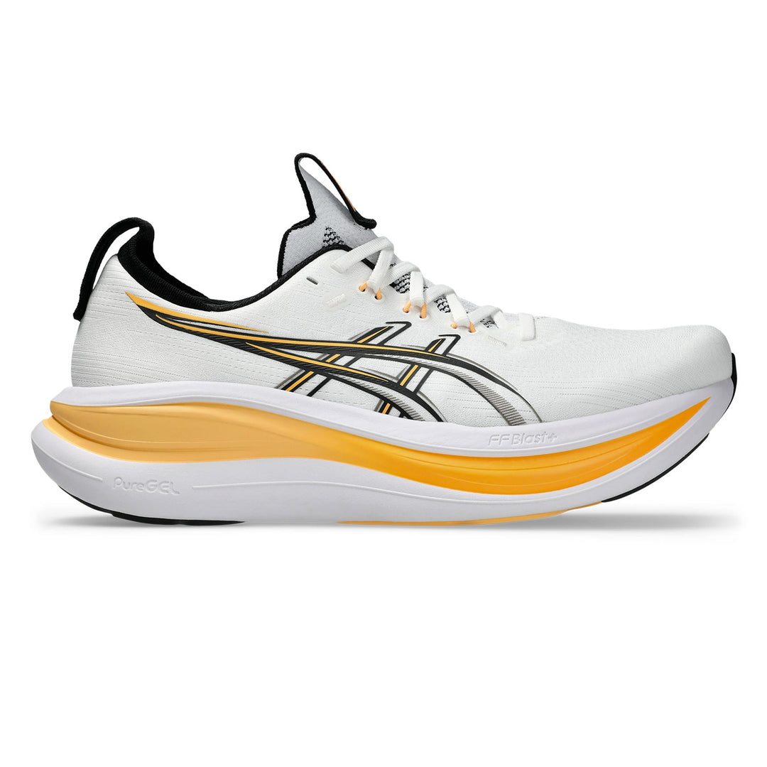 Asics Gel-Nimbus 28 Men's White/Stadium Orange - Run Vault
