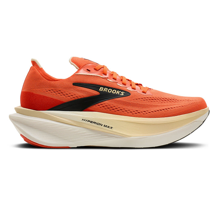 Brooks Hyperion Max 4 Men's Tigerlily/Wood Ash/Black - main
