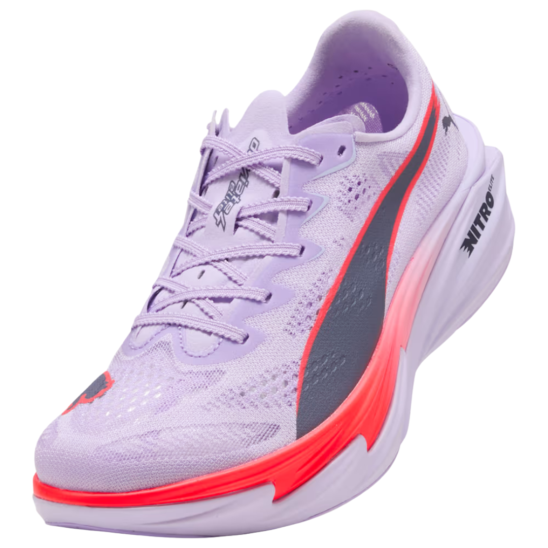 Puma Deviate Nitro Elite 4 Women's Light Lavender/Ultra Red