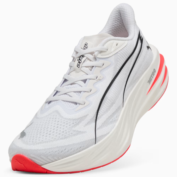 Puma Deviate Pure Nitro Men's White/Ultra Red