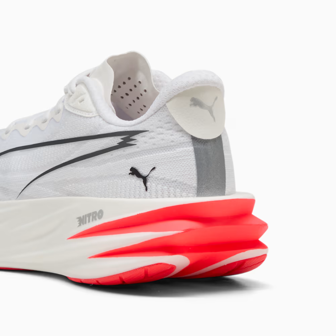 Puma Deviate Pure Nitro Women's White/Ultra Red