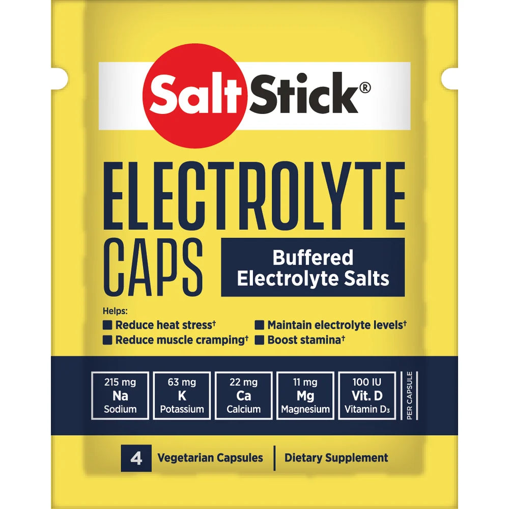 SaltStick - Caps Electrolyte Capsules 4 Pack (Non-Caffeinated)